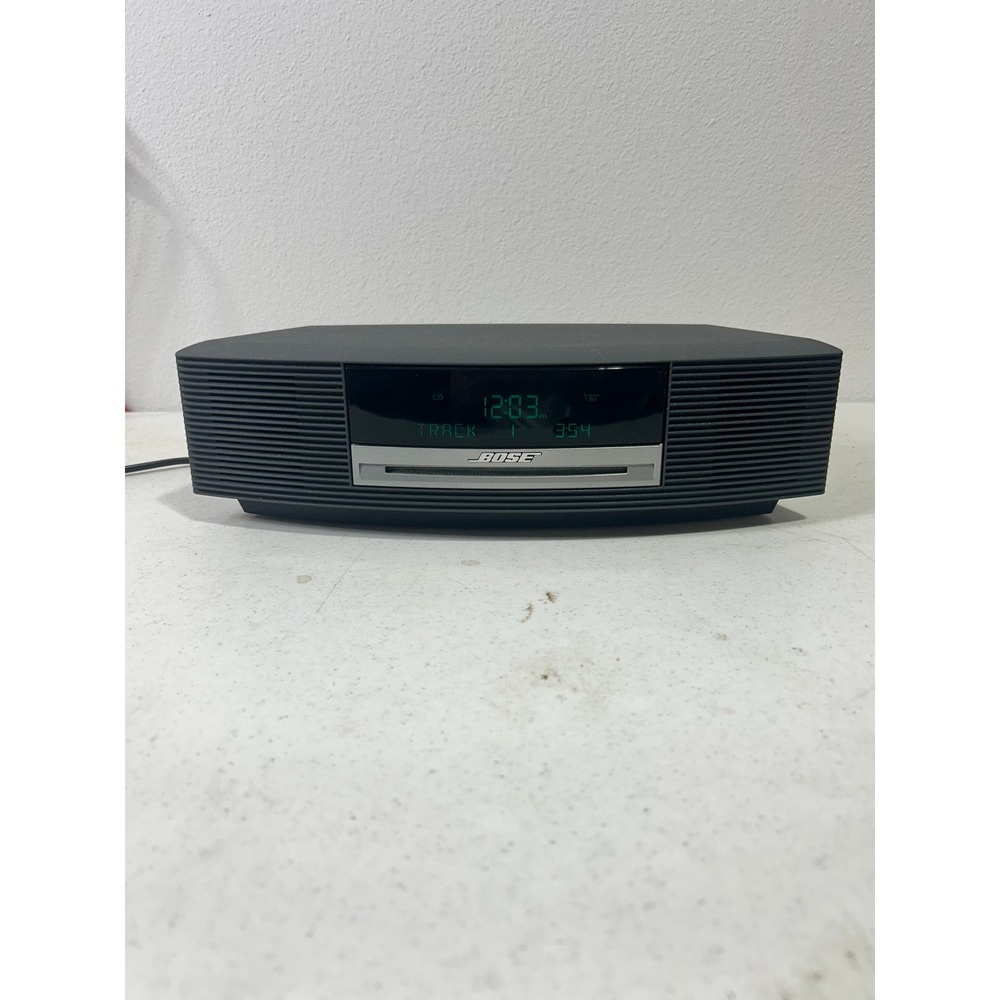 Bose Wave Music System AWRCC1 Graphite Gray CD Player AM FM Radio Alarm Clock